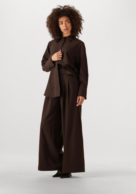 MY ESSENTIAL WARDROBE VITTAMW SHIRT Blouses en marron - large