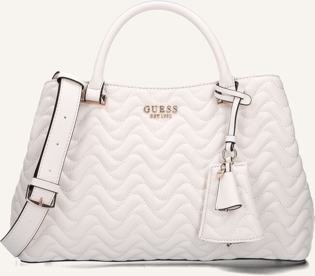 Witte GUESS Handtas MELISANDRA LRG TRI COMP STCHL Witte GUESS Handtas MELISANDRA LRG TRI COMP STCHL - large