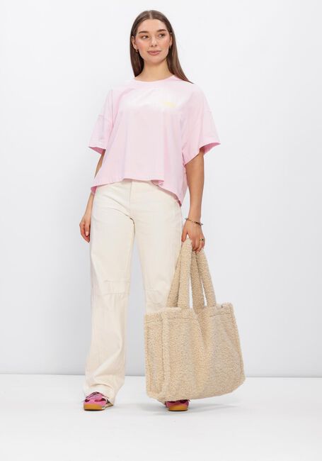 AMERICAN VINTAGE T-shirt GIXY Rose clair - large