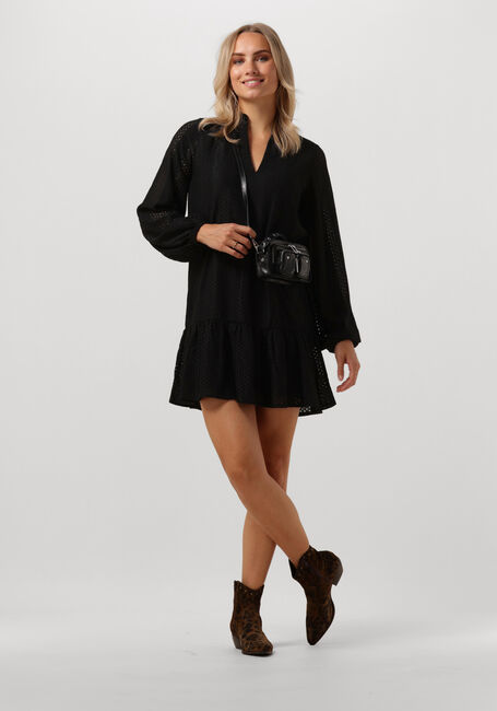 Zwarte REFINED DEPARTMENT Mini jurk BOWIE - large