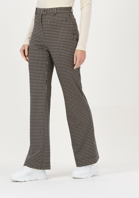 VANILIA Pantalon évasé FLARE PIED en marron - large