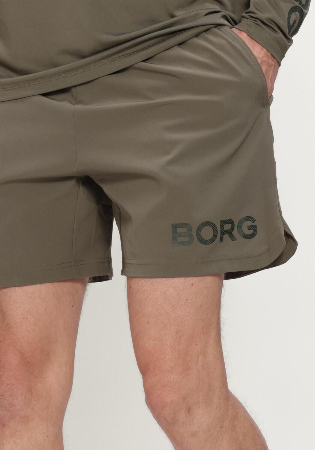 Khaki BJORN BORG Korte broek BORG 6 SHORTS - large