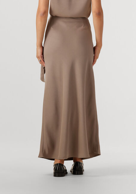 NEO NOIR Jupe midi KIT DULL SATEEN SKIRT en taupe - large