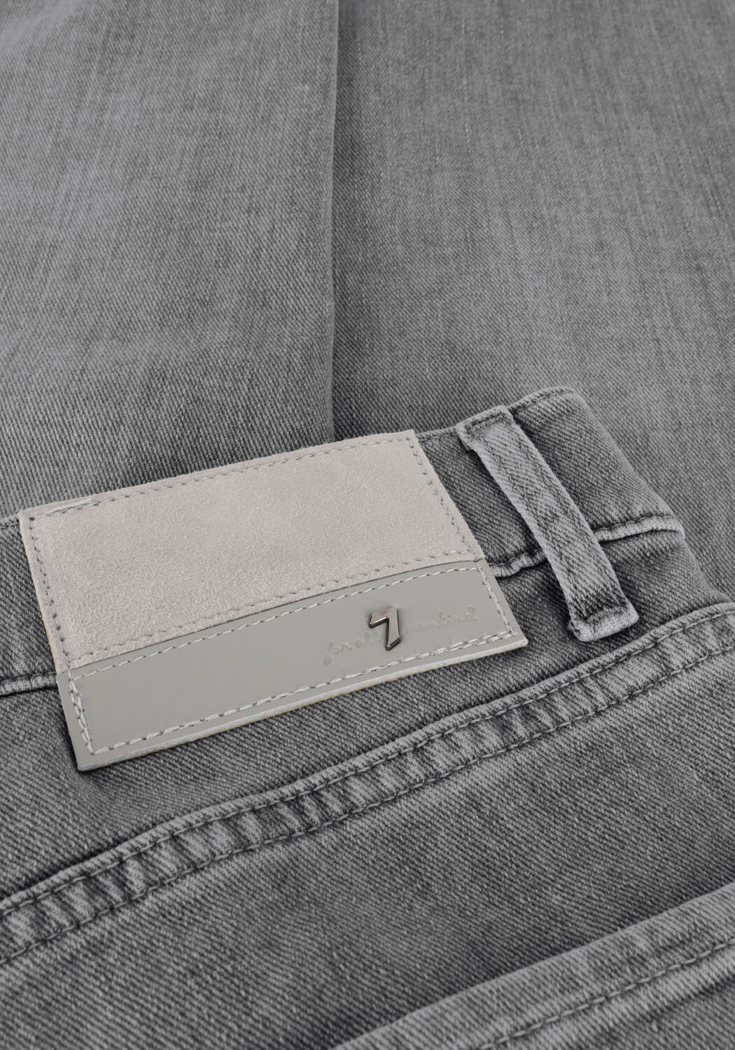 Grijze 7 FOR ALL MANKIND Slim fit jeans SLIMMY TAPERED SPECIAL EDITION LEFT HAND SEVEN MILE - large