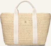 Beige TOMMY HILFIGER Shopper TH SPRING LOGO TOTE - medium