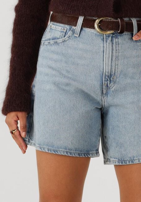 Lichtblauwe LEVI'S Jeans HIGH BAGGY SHORT FAR AND WIDE - large