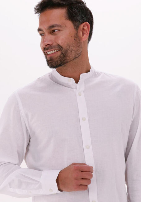Witte SELECTED HOMME Casual overhemd SLHSLINEW-LINEN SHIRT LS CHINA W - large