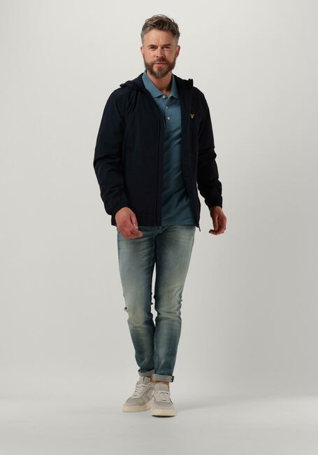 LYLE & SCOTT Polo PLAIN POLO SHIRT en bleu - large