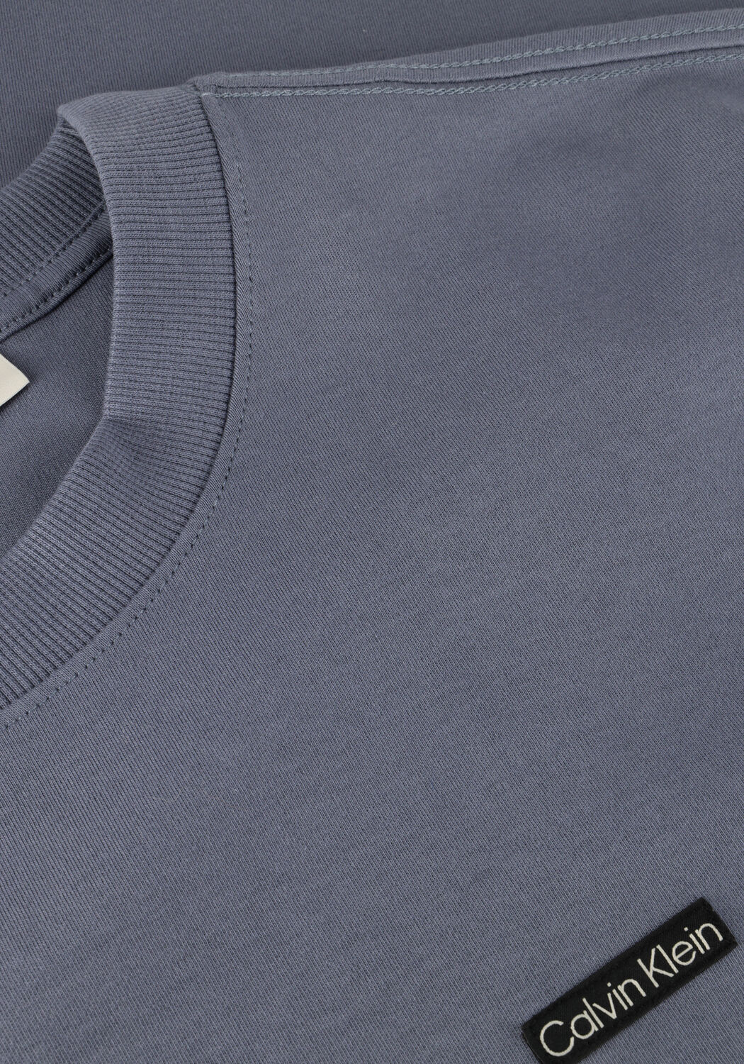 Grijze CALVIN KLEIN T-shirt CALVIN KLEIN LABEL TEE - large