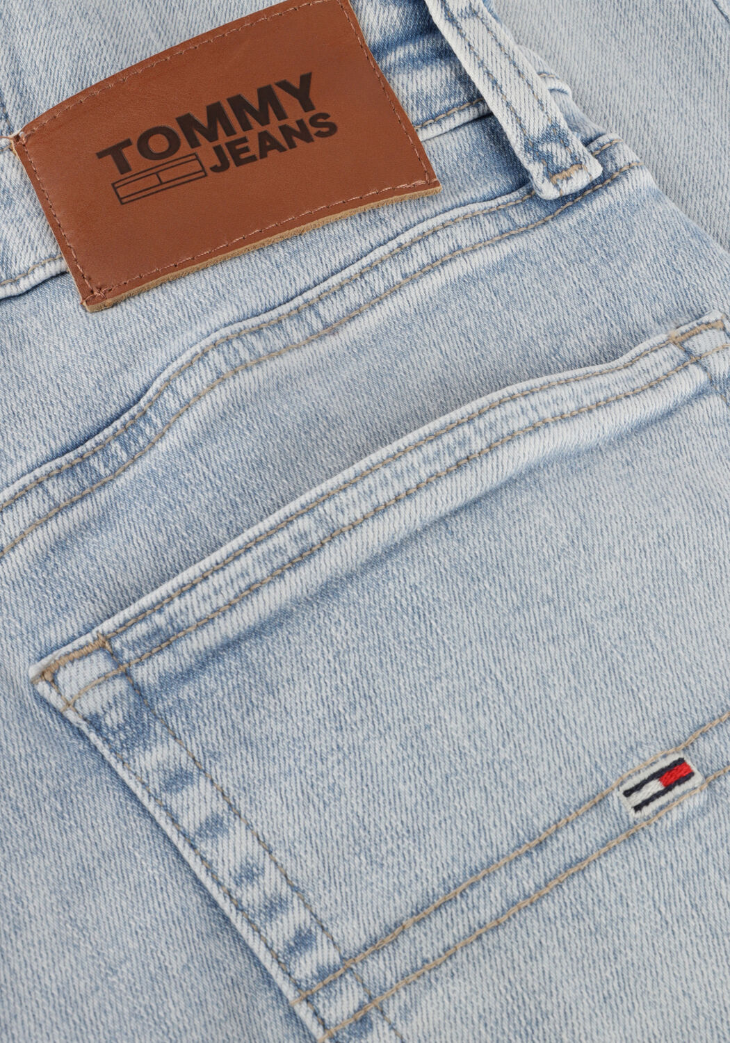 Lichtblauwe TOMMY JEANS Slim fit jeans SCANTON SLIM BG1214 - large