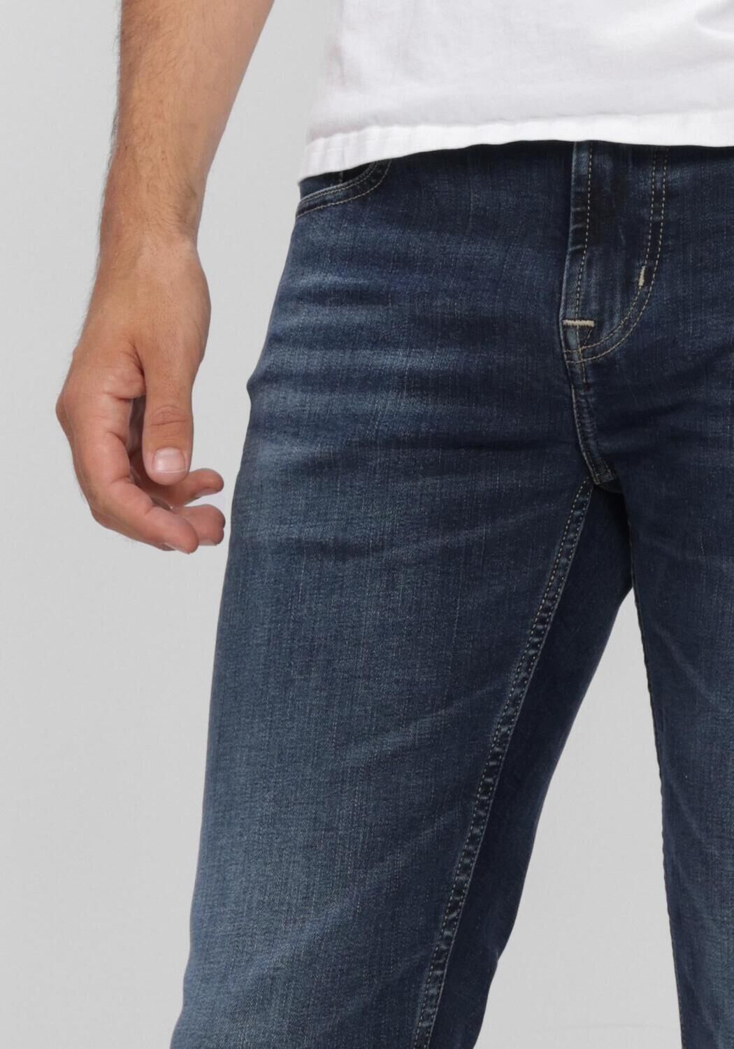 7 FOR ALL MANKIND Jeans tapered SLIMMY BRIEF en bleu - large