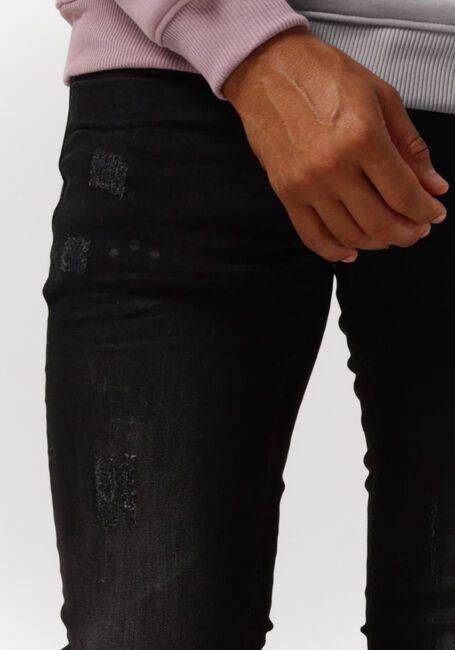 PUREWHITE Slim fit jeans #THE JONE - SKINNY FIT JEANS WITH SUBTLE DAMAGING SPOTS AND BLACK PAINT SPLASHES Gris foncé - large