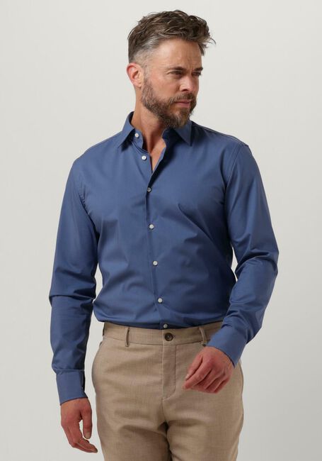 BOSS Chemise classique H-HANK-KENT-C1-214 en bleu - large