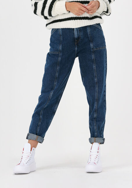 Blauwe TOMMY JEANS Mom jeans MOM JEAN KP UHR TP BE855 SVDBR - large