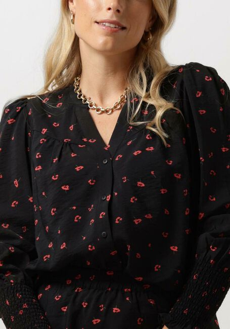 MSCH COPENHAGEN MSCHVINAYA LADONNA SHIRT AOP Blouses en noir - large