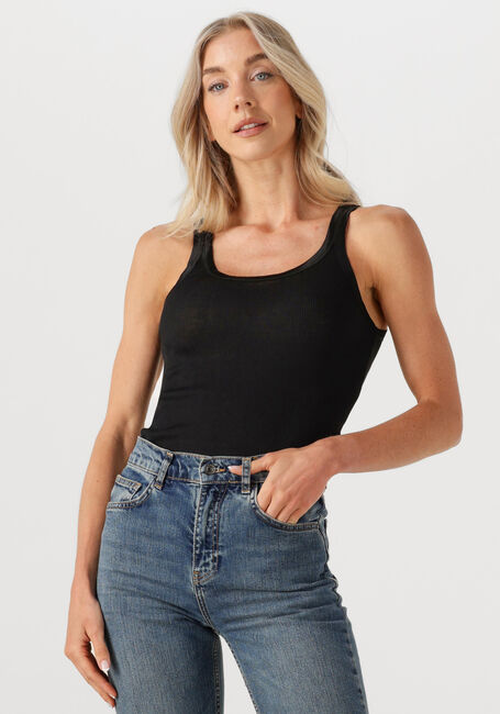 CC HEART Haut SILK CAMISOLE en noir - large
