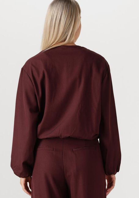 CO'COUTURE Jack LUNA BALLOON ZIP JACKET Bordeaux - large