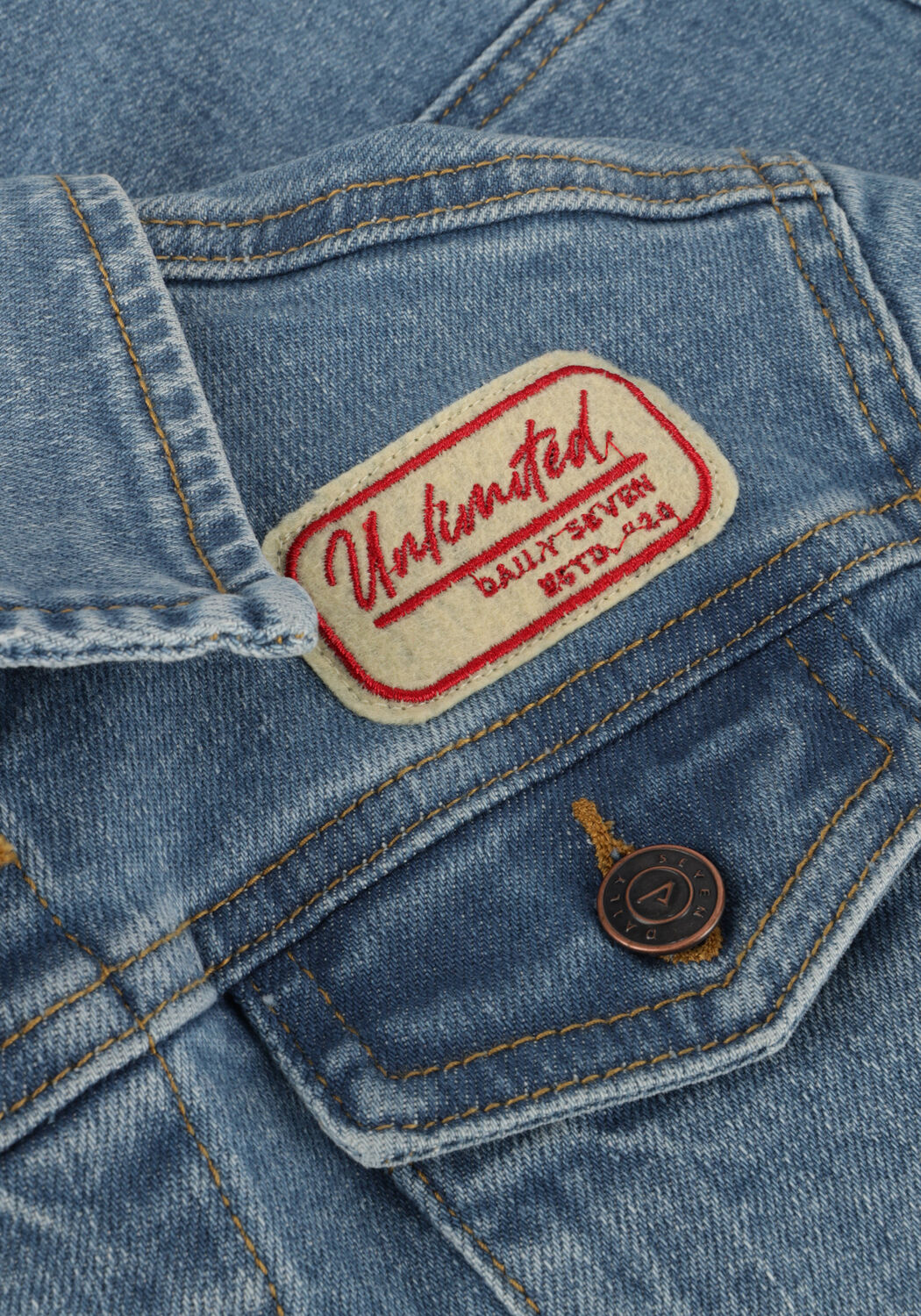 DAILY7 Veste en jean OVERSIZED DENIM JACKET en bleu - large