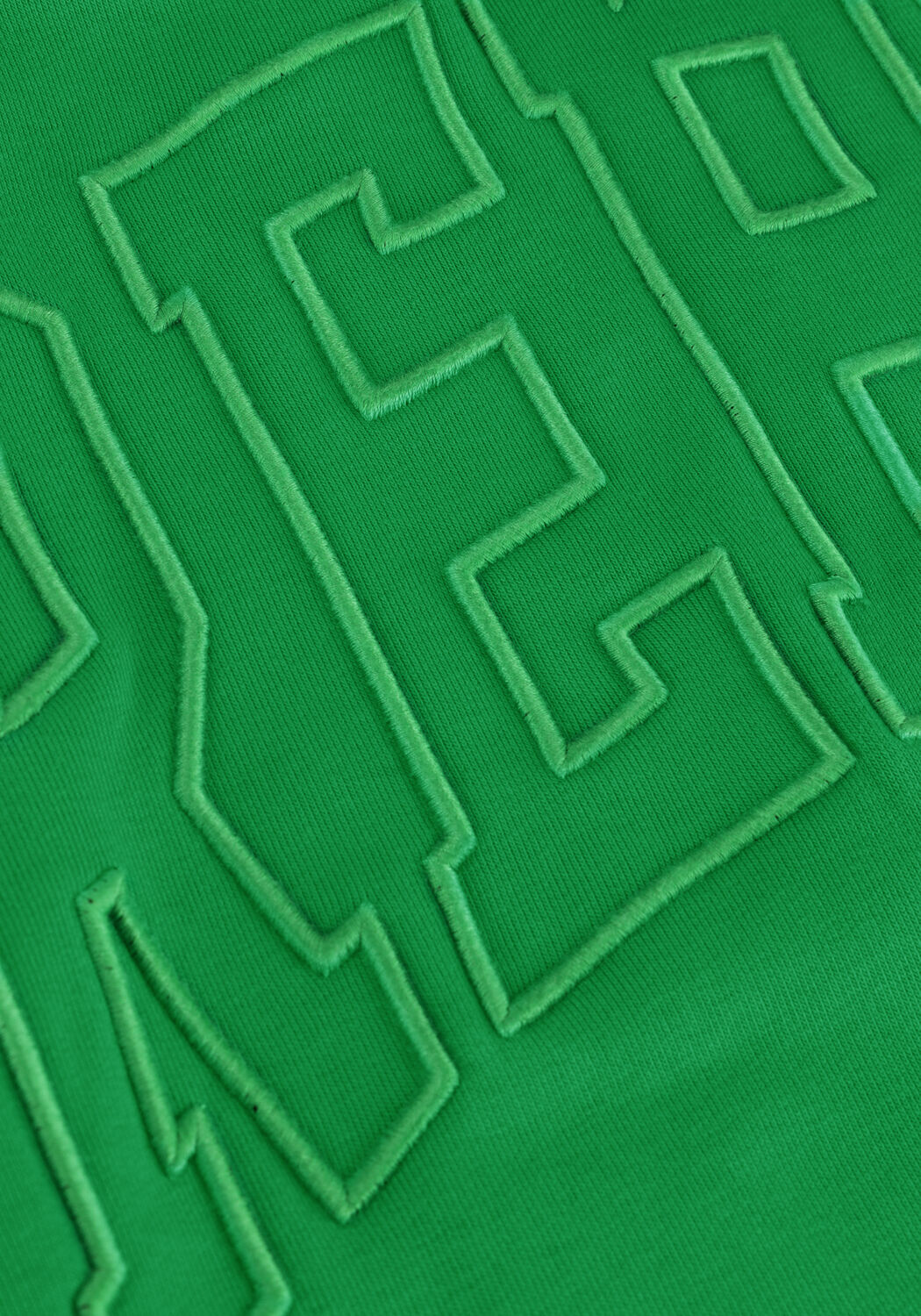 COLOURFUL REBEL Pull CR EMBRO DROPPED SHOULDER SWEAT en vert - large