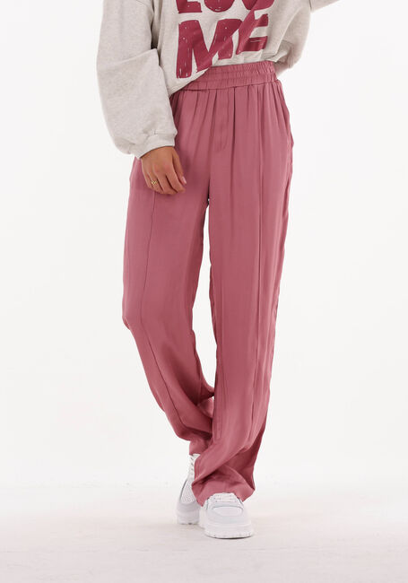 10DAYS Pantalon PLEATED PANTS SATIN en rose - large