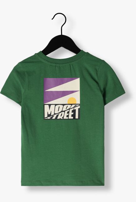 MOODSTREET T-shirt T-SHIRT FRONT + BACK PRINT en vert - large