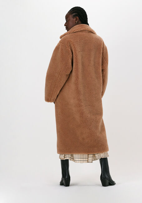 STAND STUDIO Manteau Teddy MARIA COAT TEDDY en camel - large