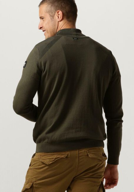 Groene VANGUARD Coltrui ROLL NECK PIMA COTTON - large