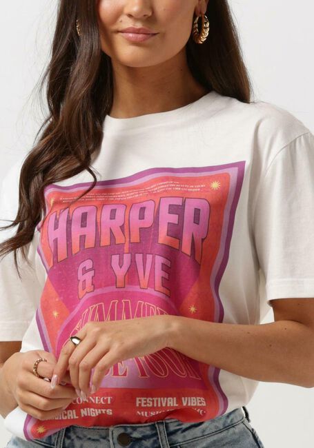 Paarse HARPER & YVE T-shirt SUMMERTOUR-SS - large