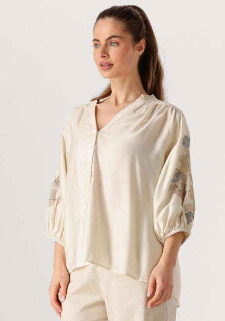 Gebroken wit NUKUS  TINA BLOUSE EMBROIDERY - large