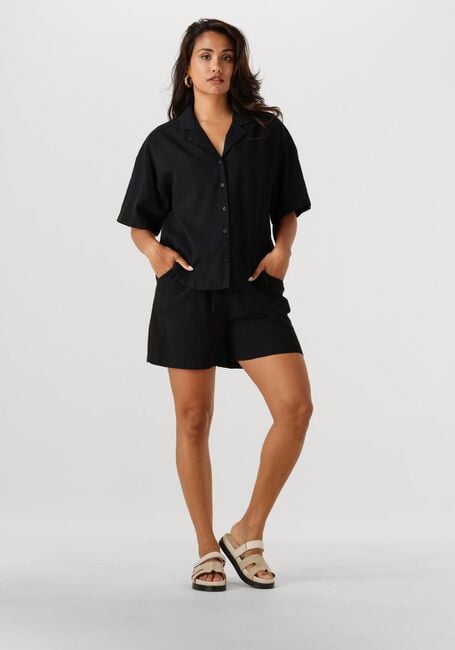 Zwarte SELECTED FEMME  SLFLUISA 2/4 REVERS SHIRT B - large