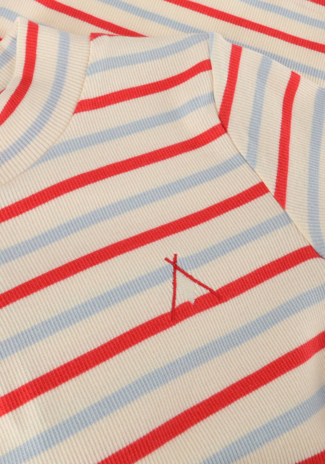 A MONDAY IN COPENHAGEN T-shirt AGNES T-SHIRT en rouge - large