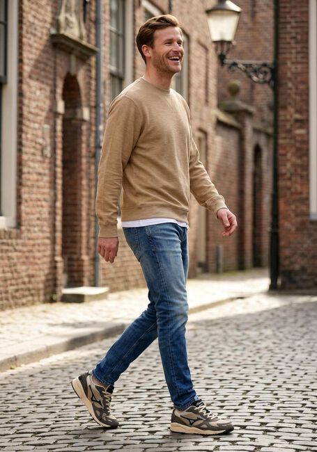 Zand SCOTCH & SODA Sweater GARMENT DYE STRUCTURED SWEATSHIRT - large
