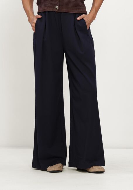 Donkerblauwe CIRCLE OF TRUST Wijde broek MARLON PANTS - large