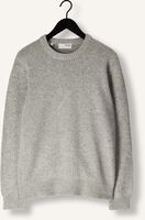 Lichtgrijze SELECTED MEN Trui SLHCODY LS KNIT RELAXED CREW NECK Lichtgrijze SELECTED MEN Trui SLHCODY LS KNIT RELAXED CREW NECK - medium