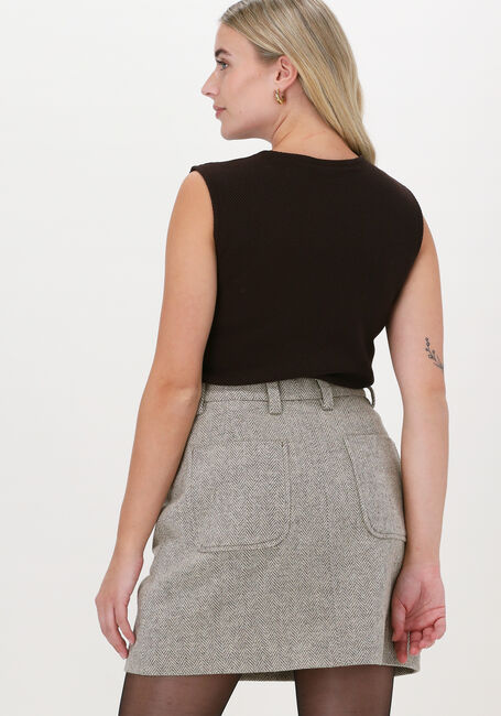 Bruine VANILIA Top SLEEVELESS STRUC - large