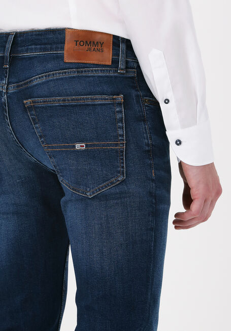 Donkerblauwe TOMMY JEANS Slim fit jeans SCANTON SLIM ASDBS - large