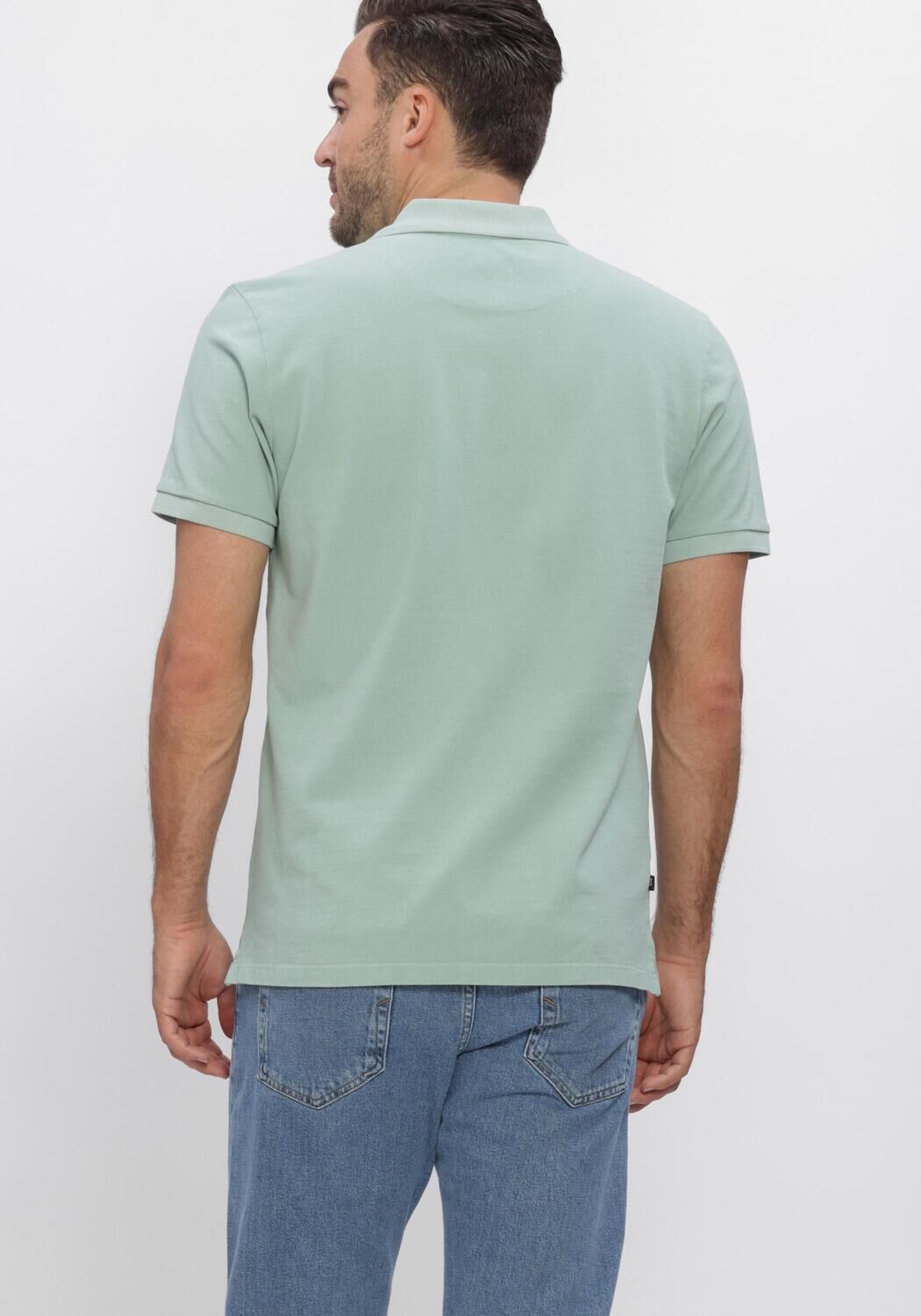 Groene BUTCHER OF BLUE Polo ARMY PIQUE POLO - large