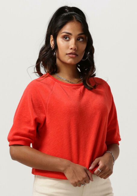 BY-BAR Haut NEVA SLUB TOP en rouge - large