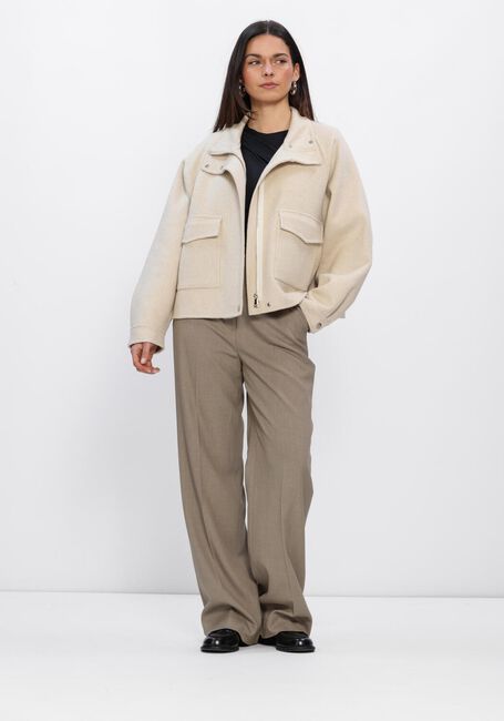 COPENHAGEN MUSE Pantalon large CMTAILOR-PANTS en taupe - large