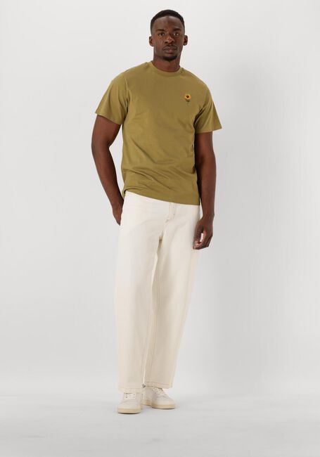 Olijf FORÉT T-shirt TOURNESOL T-SHIRT - large
