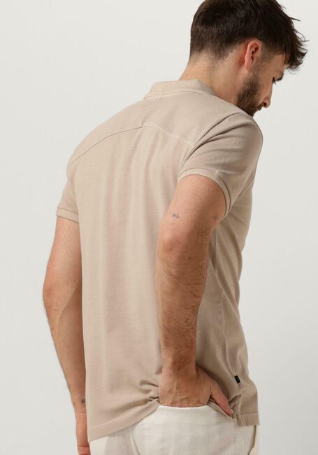 BUTCHER OF BLUE Polo CLASSIC COMFORT POLO en beige - large