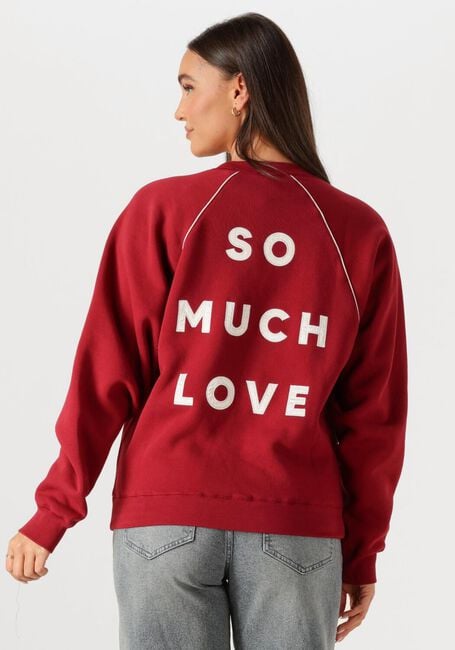 CATWALK JUNKIE GRAPHIC SWEATER WITH PIPING Pulls & Gilets en rose - large