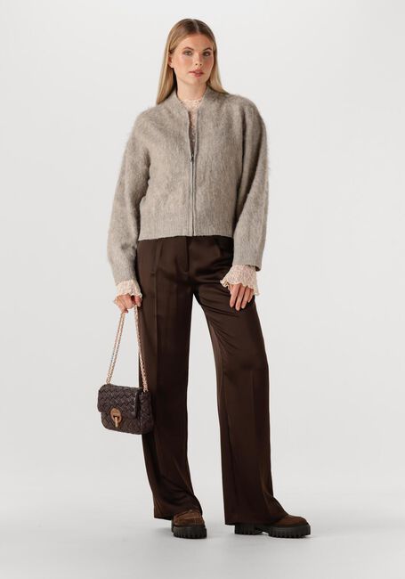 Taupe STUDIO AR Vest HARPER BRUSHED KNIT - large