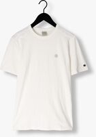 Witte CAST IRON T-shirt SHORT SLEEVE R-NECK ORGANIC COTTON SLUB ESSENTIAL