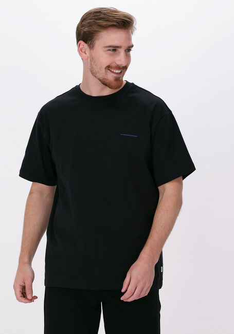 Woodbird T-shirt STAIN BACK TEE en noir - large