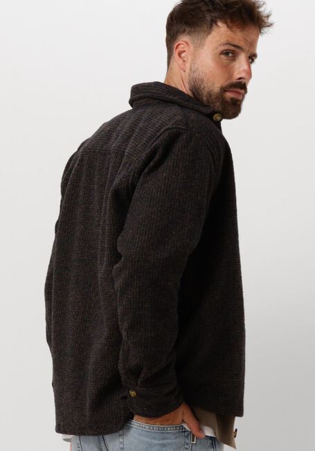 Blauwe FORÉT Overshirt IVY WOOL OVERSHIRT - large