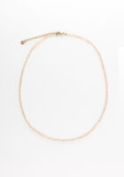 Roze NOTRE-V Sieraad KETTING KRALEN - medium