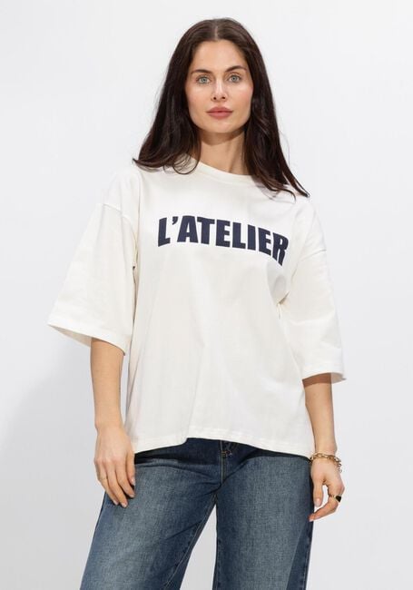 Gebroken wit MINUS T-shirt MSSTINE T-SHIRT - large