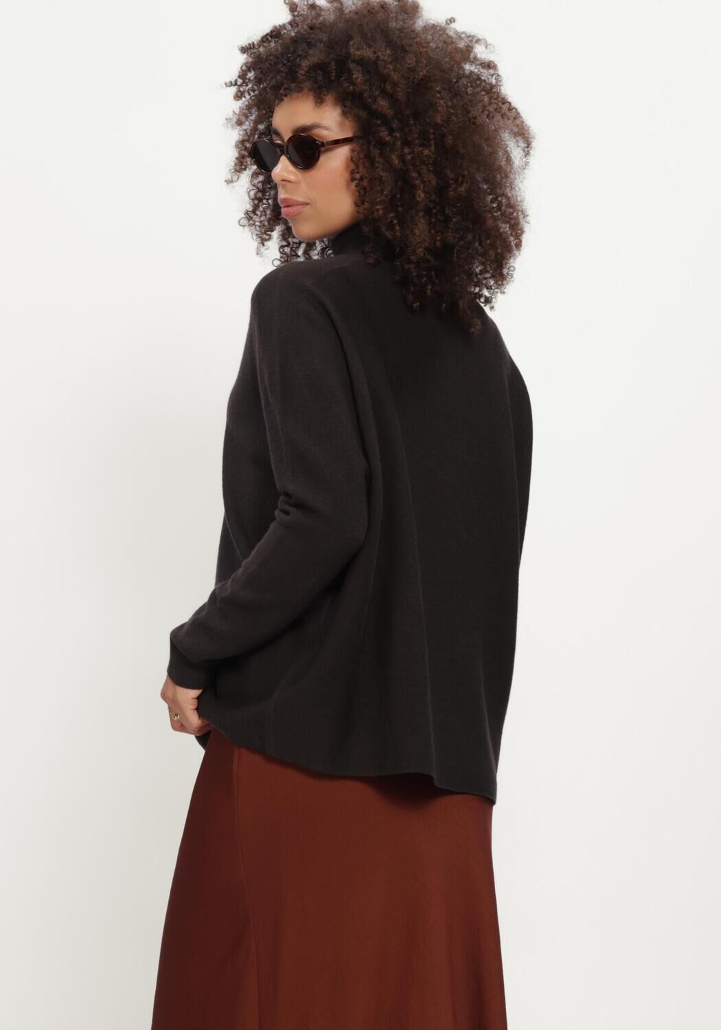 DRYKORN Col roul&eacute; LIORA Bordeaux - large