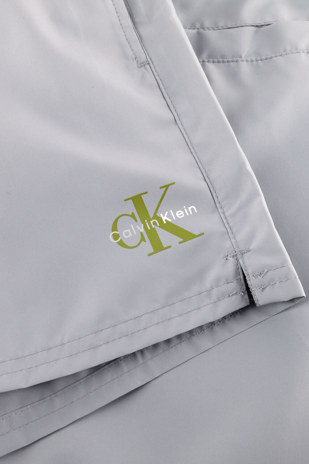 CALVIN KLEIN UNDERWEAR Shorts de bain SHORT DRAWSTRING WAISTBAND Gris clair - large